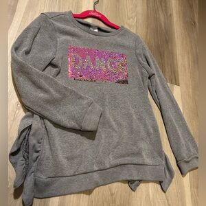 Carters Gray Kids Dance Sweatshirt